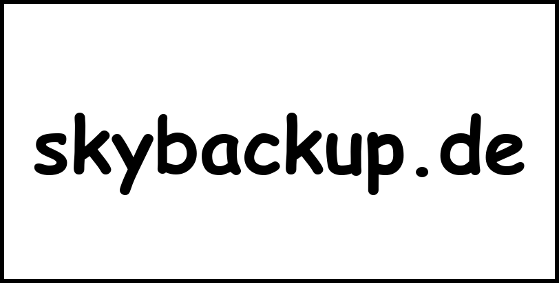 skybackup.de