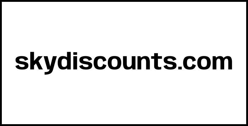 skydiscounts.com