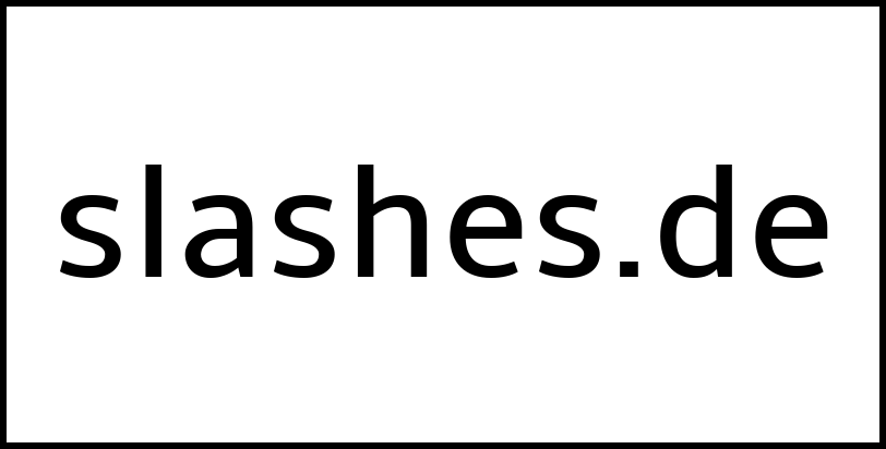 slashes.de