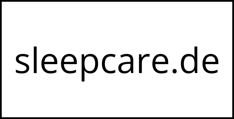 sleepcare.de