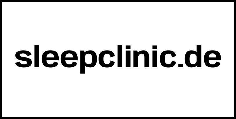 sleepclinic.de