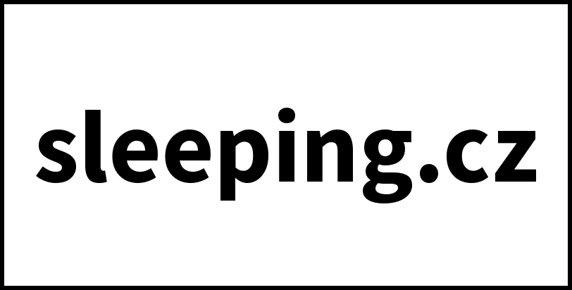 sleeping.cz