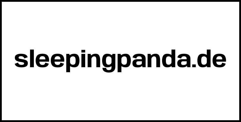 sleepingpanda.de