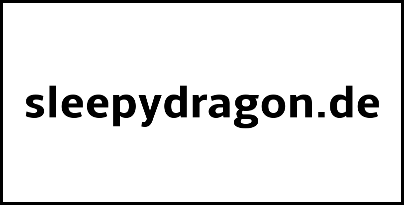 sleepydragon.de