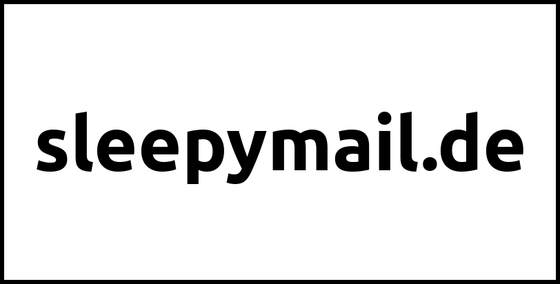 sleepymail.de