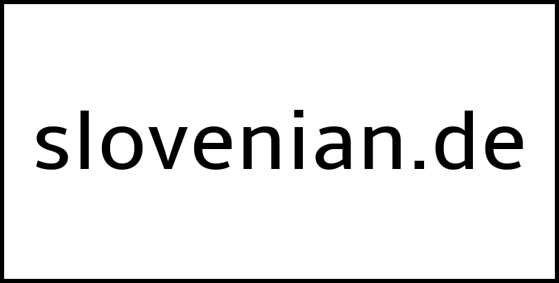 slovenian.de