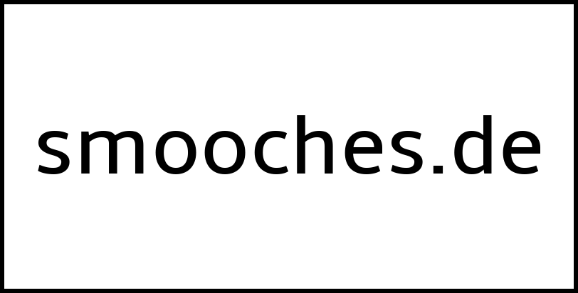 smooches.de