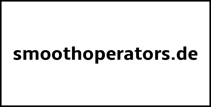 smoothoperators.de