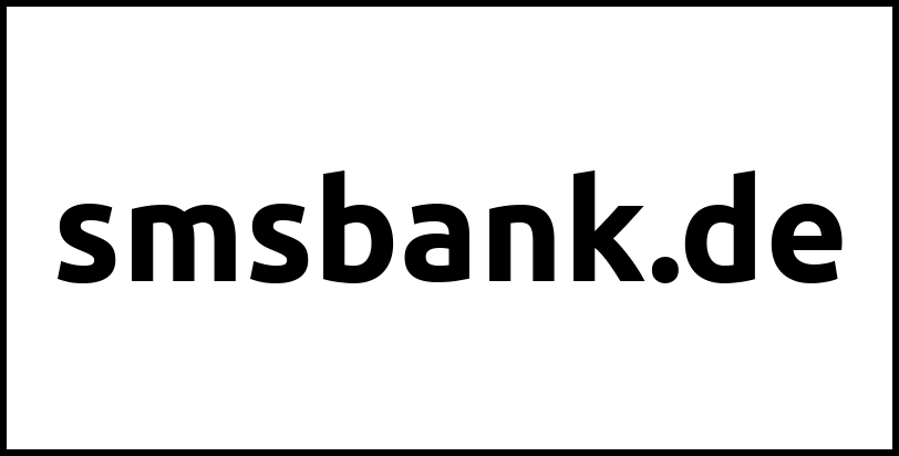 smsbank.de