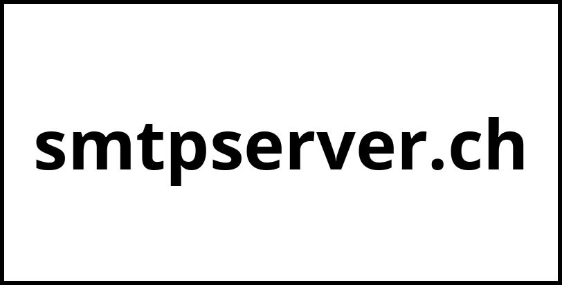 smtpserver.ch