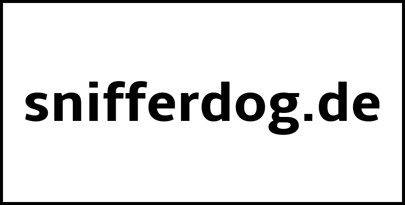 snifferdog.de