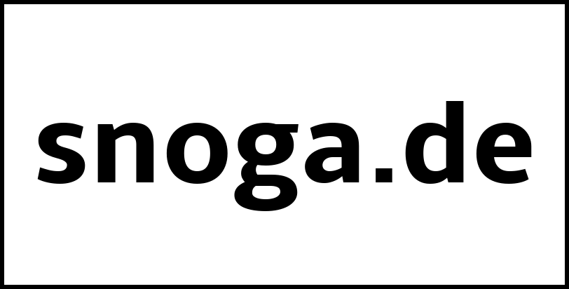 snoga.de