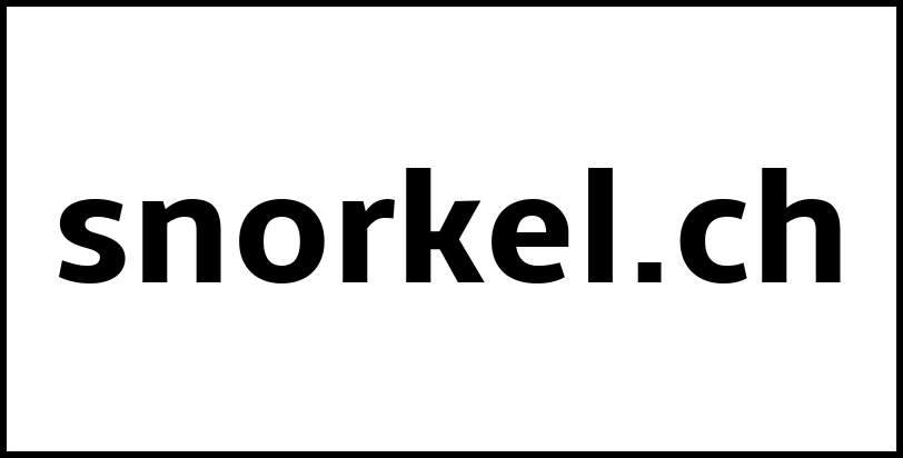 snorkel.ch