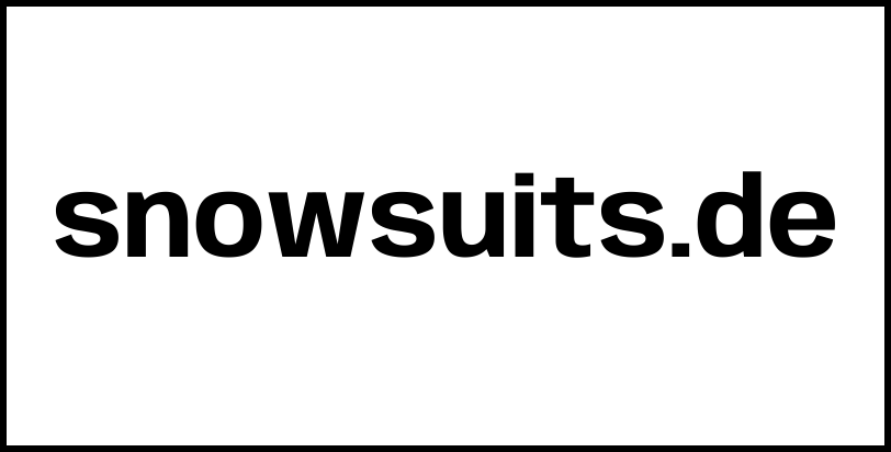 snowsuits.de