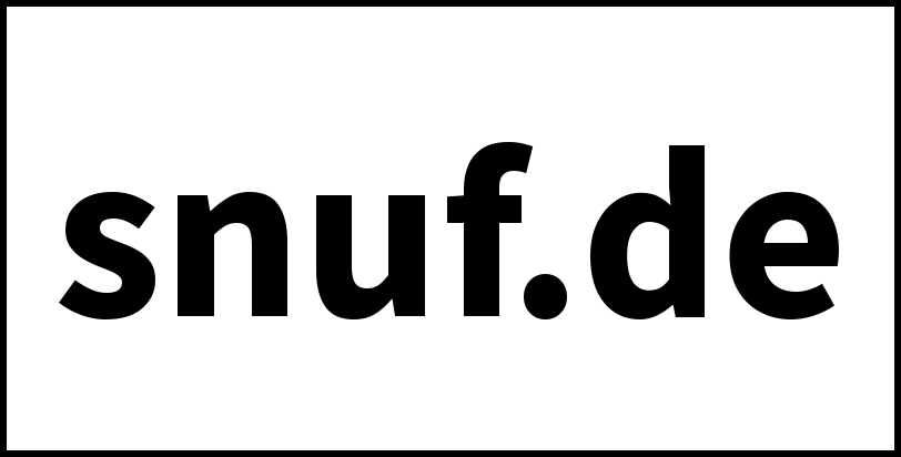 snuf.de