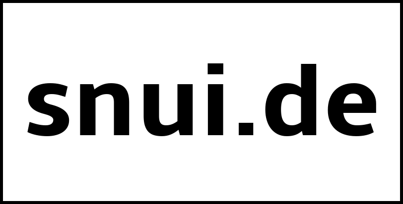 snui.de