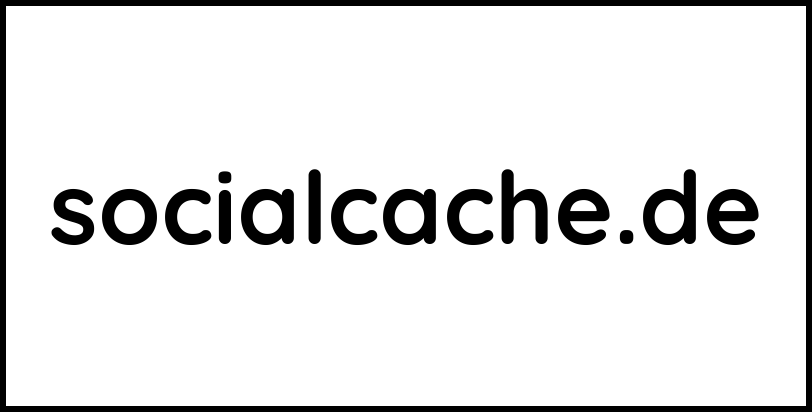 socialcache.de