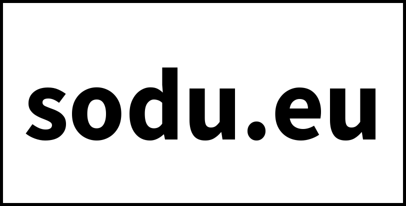 sodu.eu