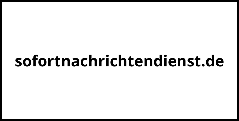 sofortnachrichtendienst.de