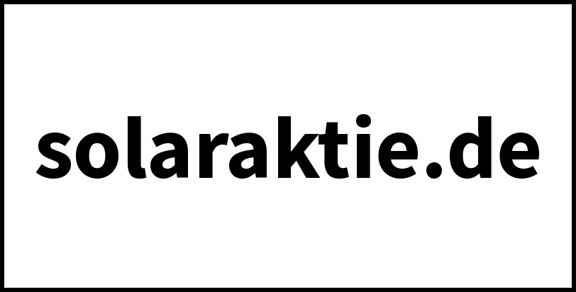 solaraktie.de