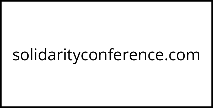 solidarityconference.com