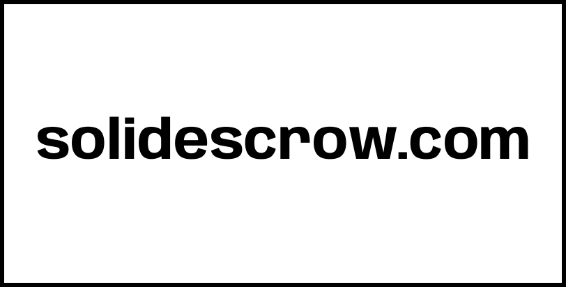 solidescrow.com