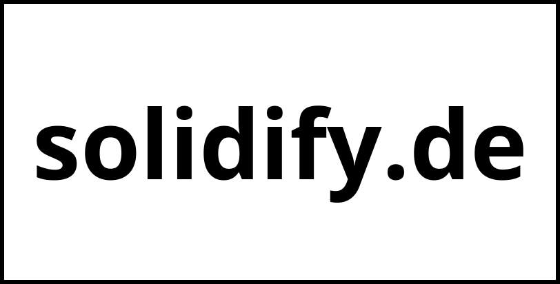 solidify.de