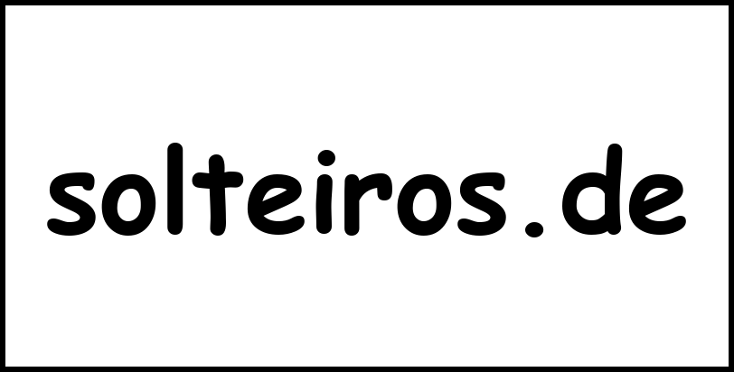 solteiros.de