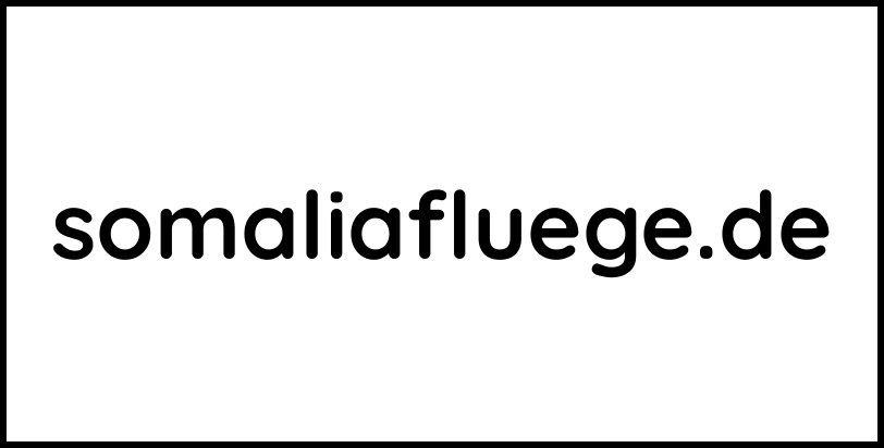 somaliafluege.de