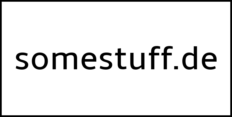 somestuff.de