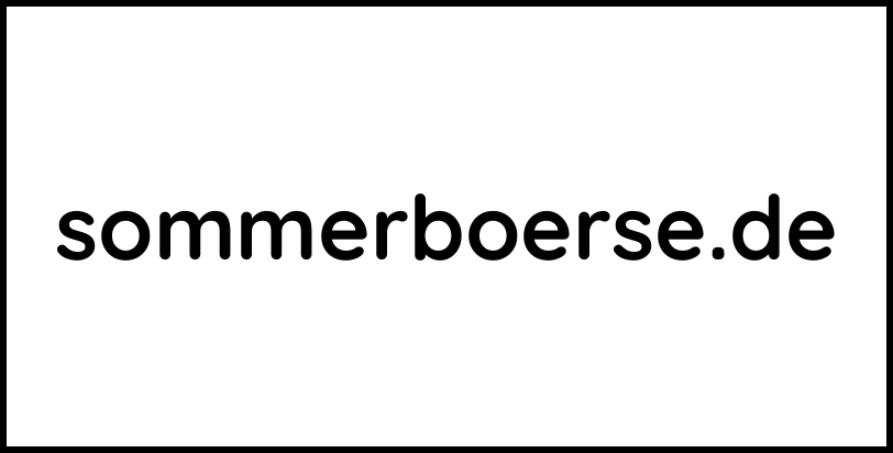 sommerboerse.de