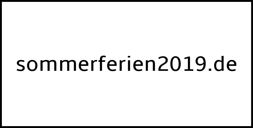 sommerferien2019.de