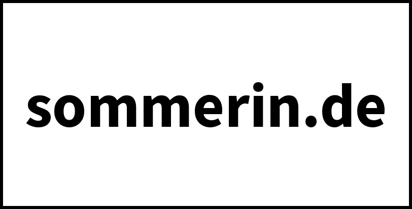 sommerin.de