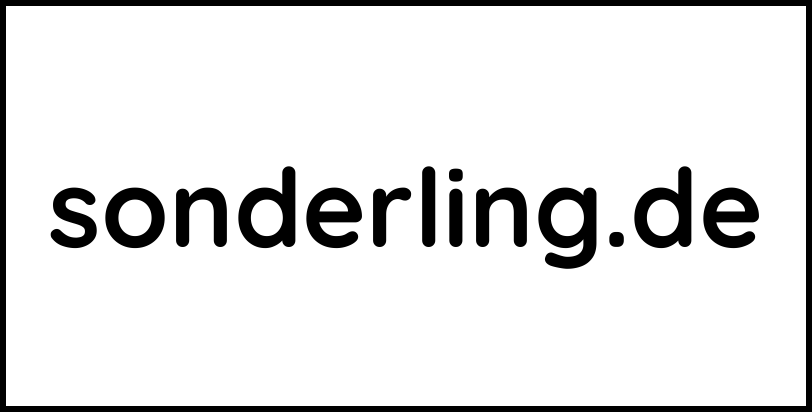 sonderling.de