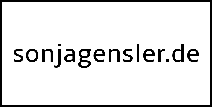 sonjagensler.de