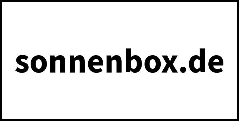 sonnenbox.de