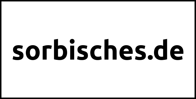 sorbisches.de