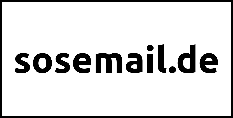 sosemail.de