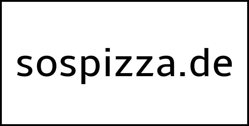 sospizza.de