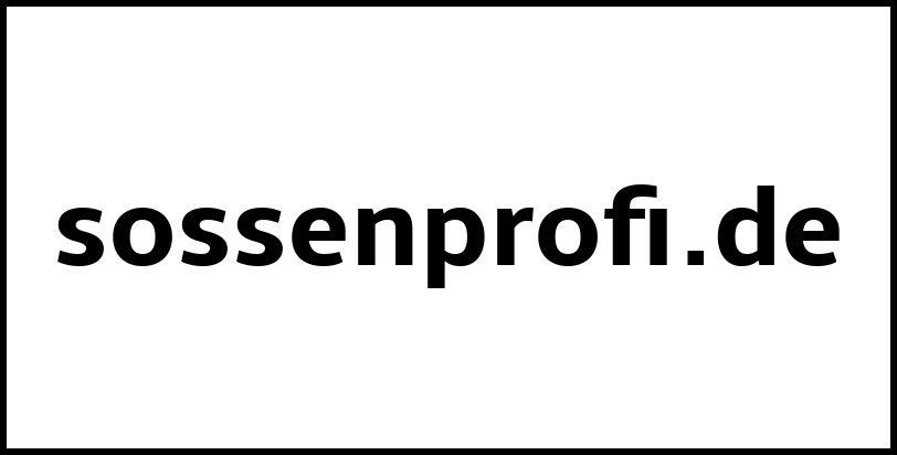 sossenprofi.de