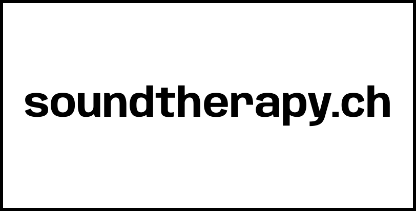 soundtherapy.ch