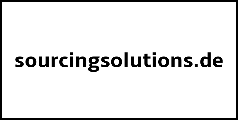 sourcingsolutions.de