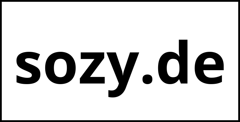 sozy.de