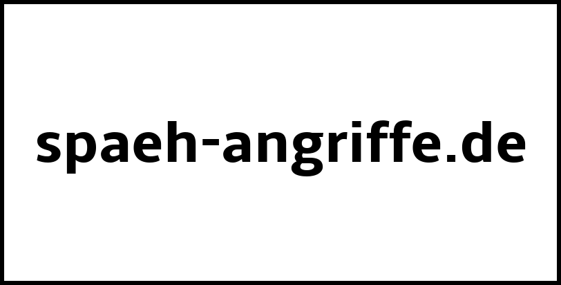 spaeh-angriffe.de