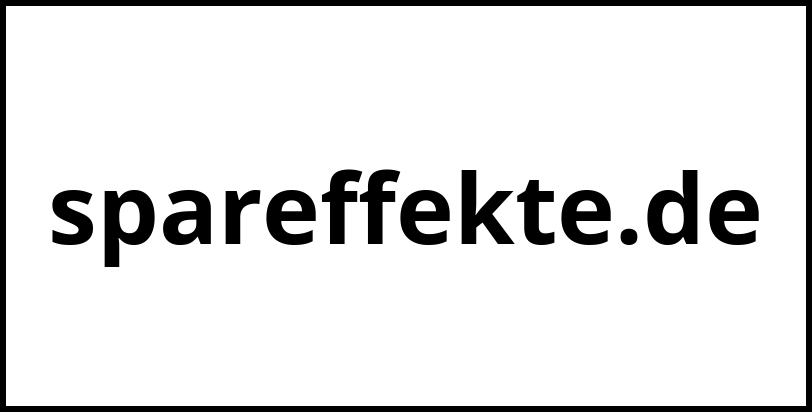 spareffekte.de