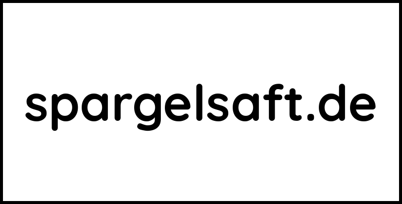 spargelsaft.de