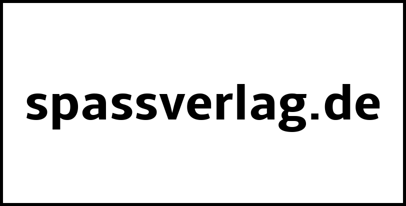 spassverlag.de