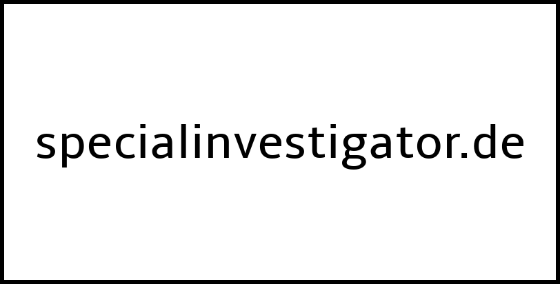 specialinvestigator.de