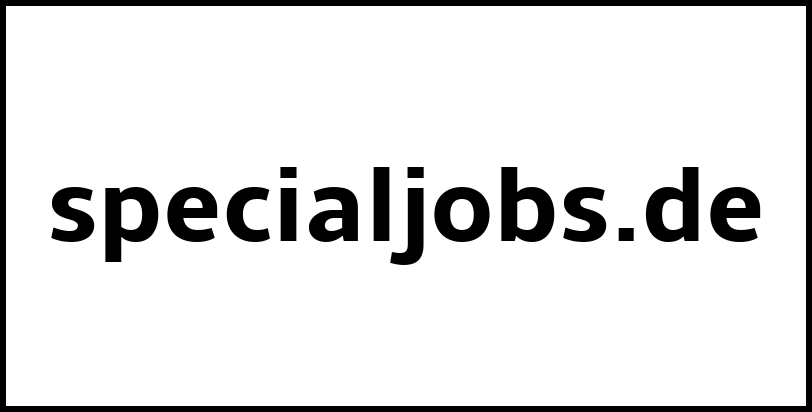 specialjobs.de