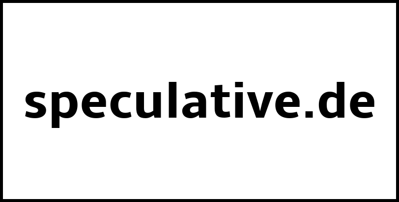 speculative.de